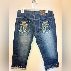 Ed Hardy Koi Fish Capris